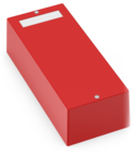 Kopplingsbox för 2 radplintar Röd
