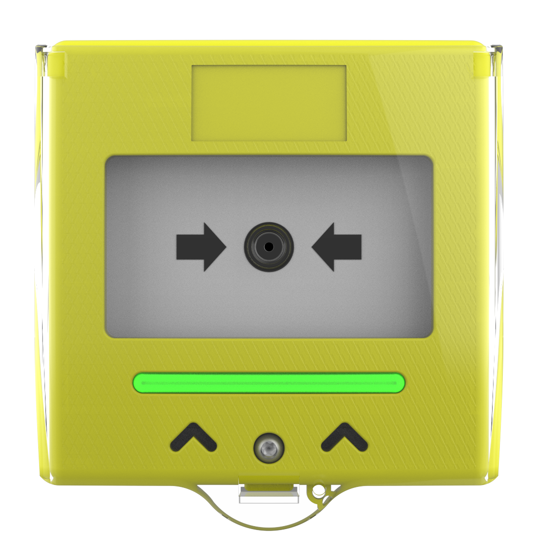 call point Yellow with LED indication & alarm signal