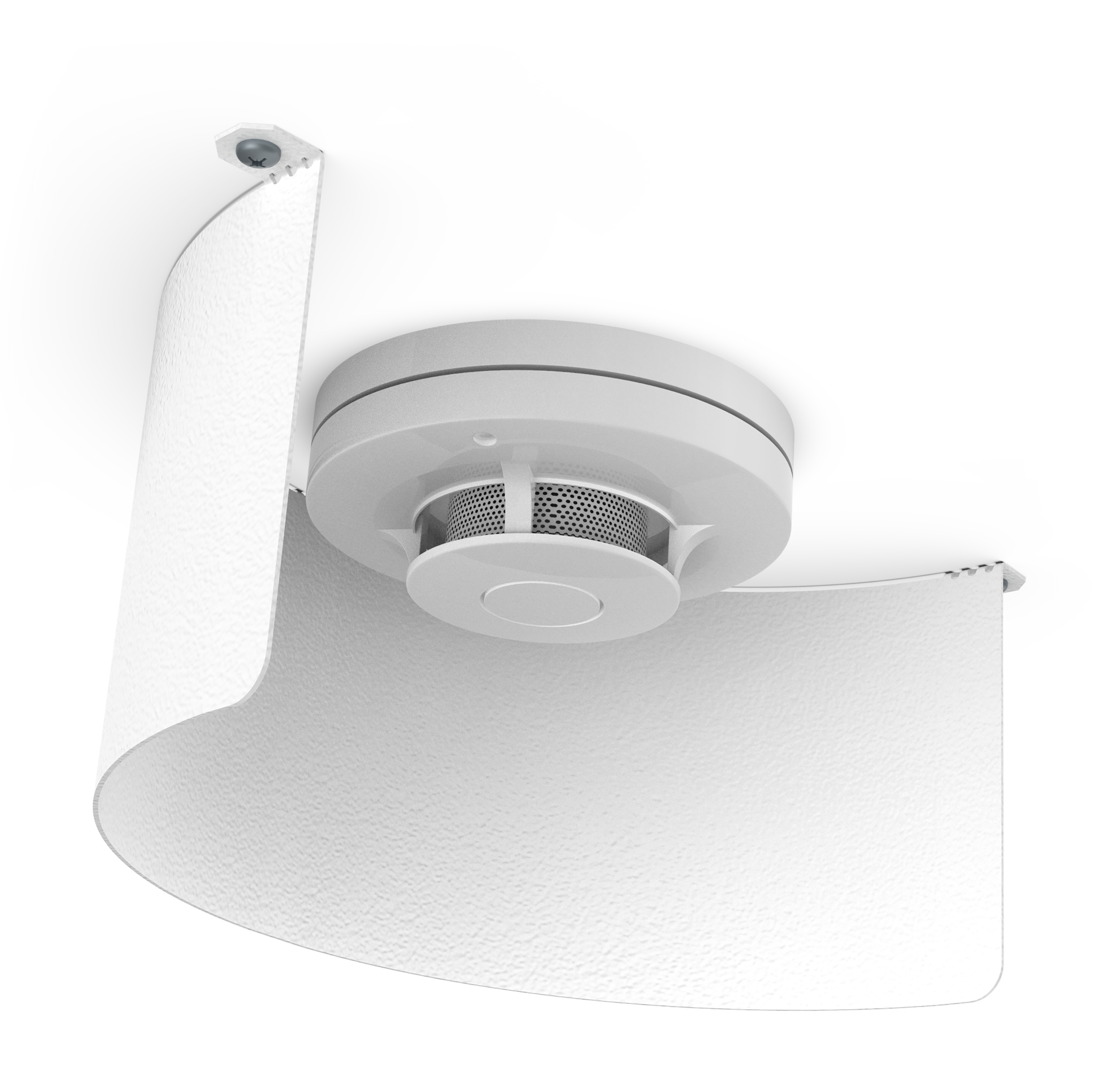 Vindskydd för Rökdetektor