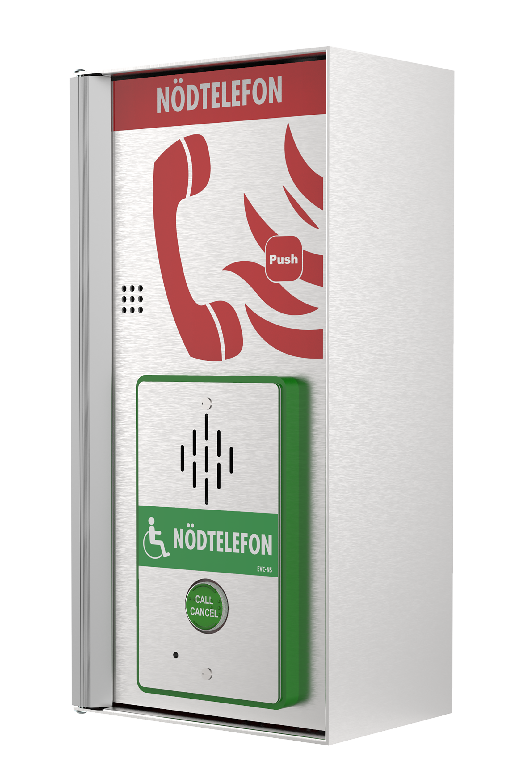 Nödtelefon med nödstation