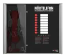 EVC Nödtelefon Kontrollpanel 4 Linjer