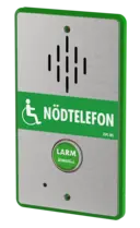 Anropsapparat Infälld