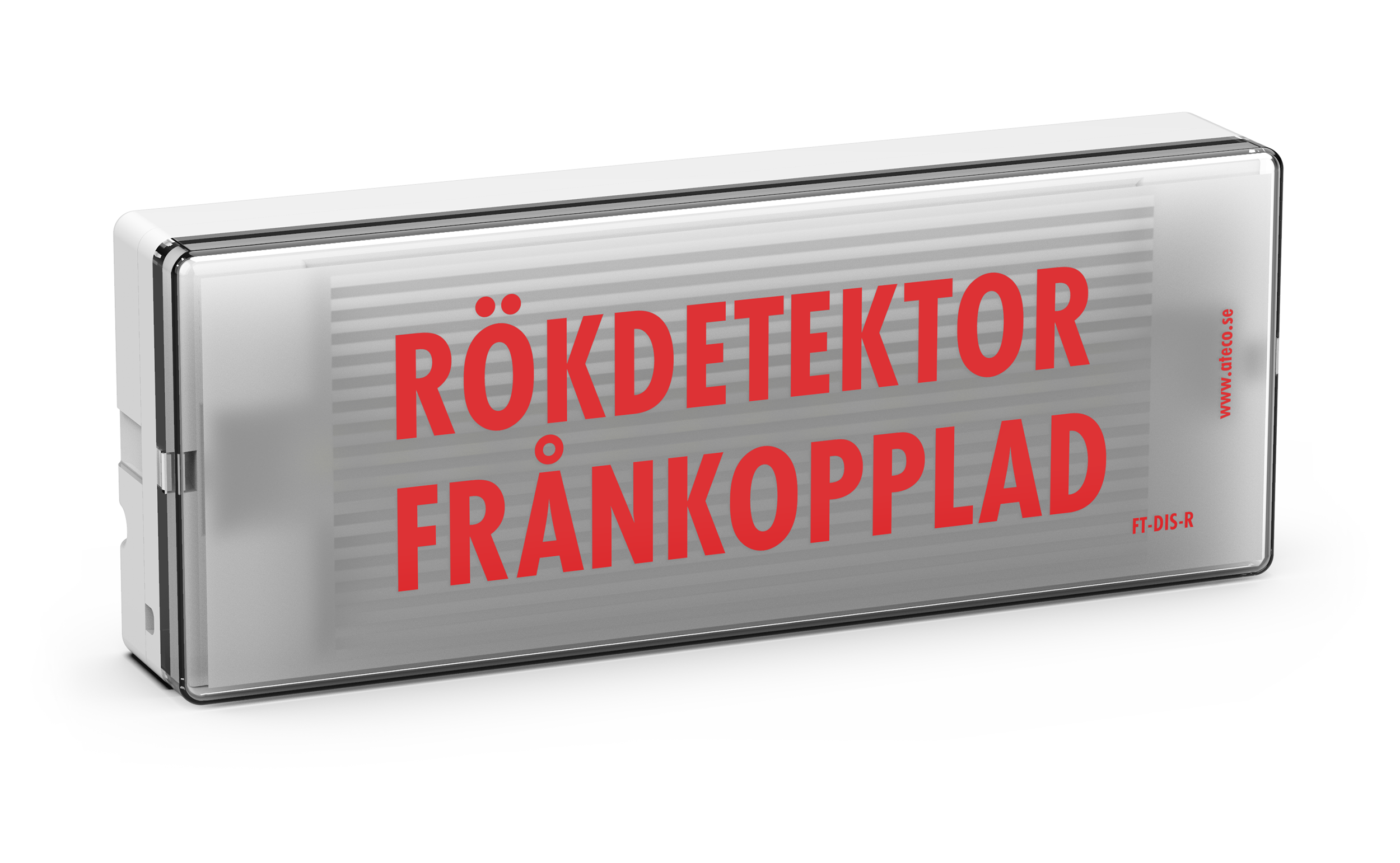 Ljusskylt - Rökdetektor Frånkopplad