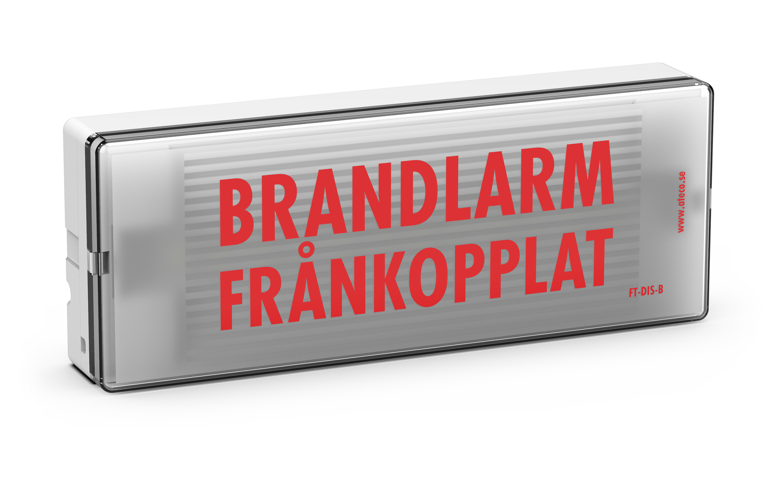 Ljusskylt - Brandlarm Frånkopplat