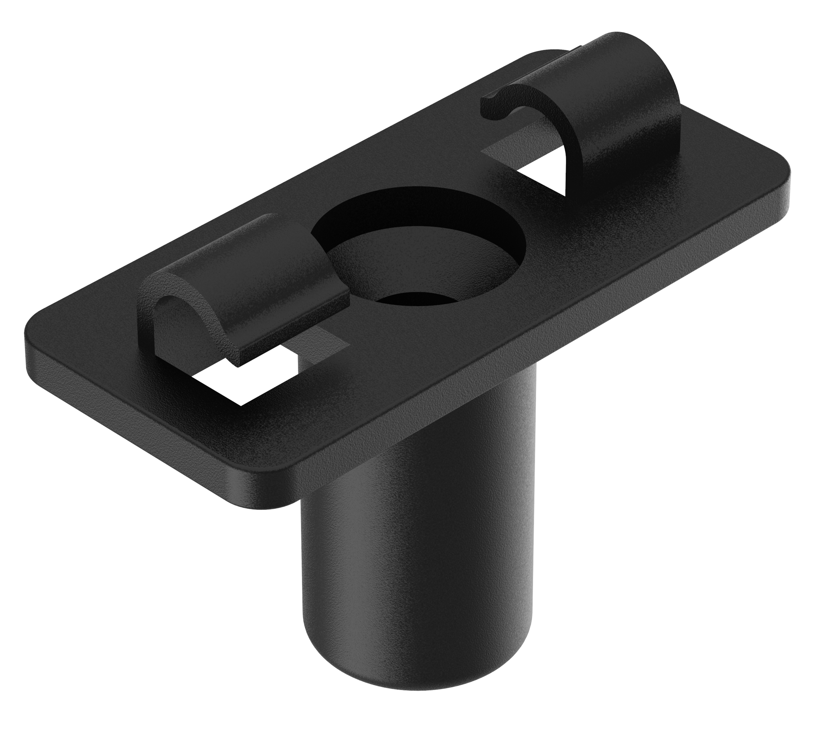 T-Clips för HDC-Kabel 100-pack UV resistent