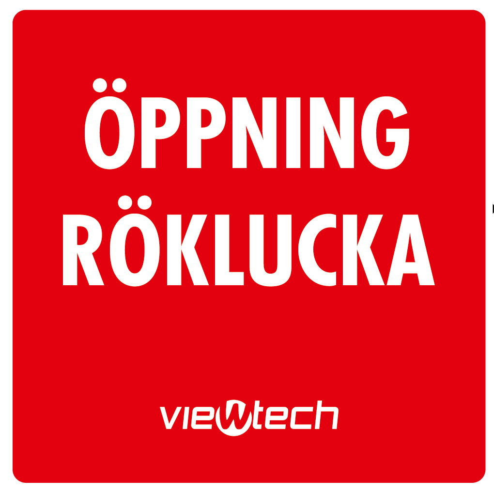 Dekal Öppning Röklucka