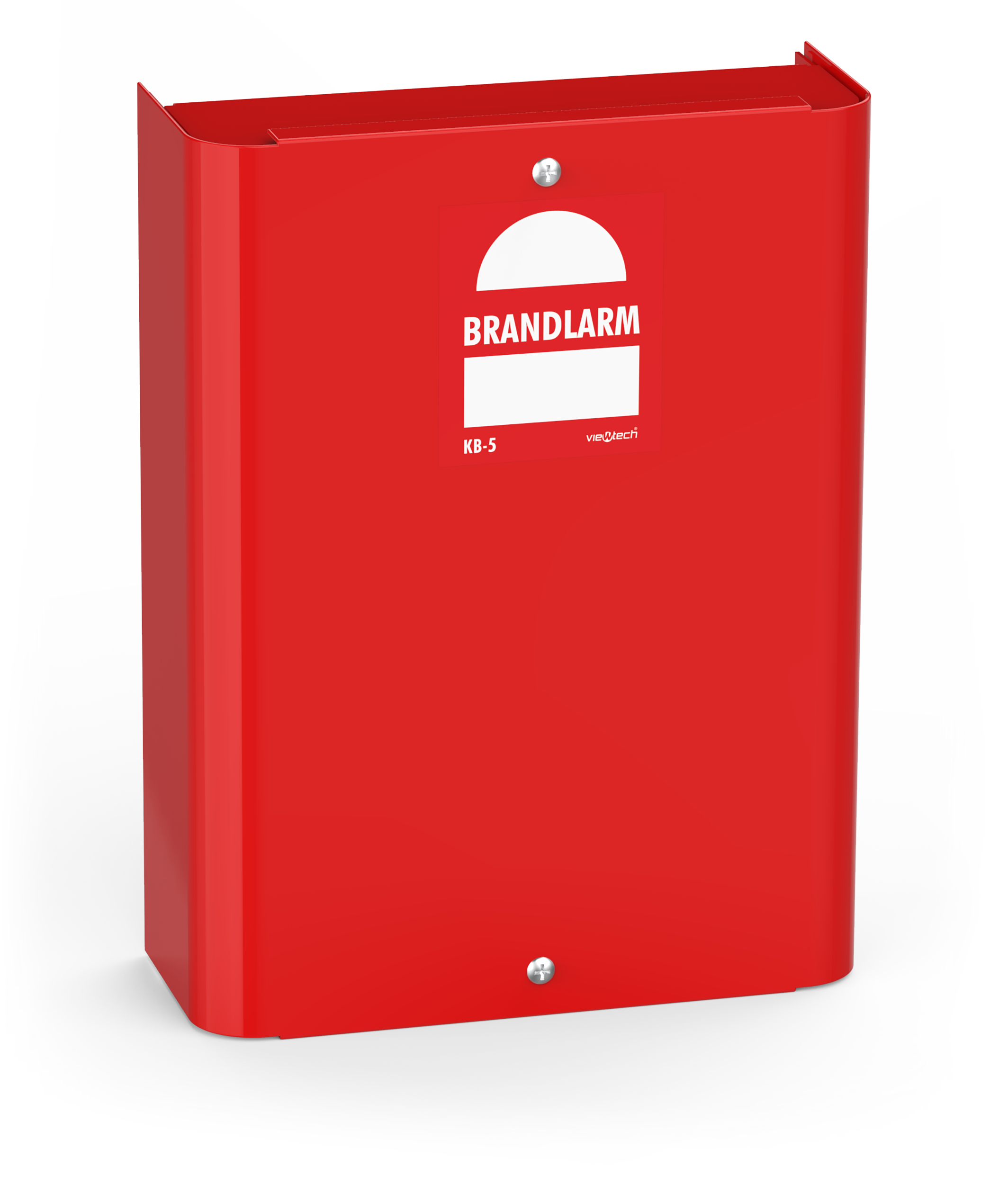 Plintbox röd för 5 radplintar