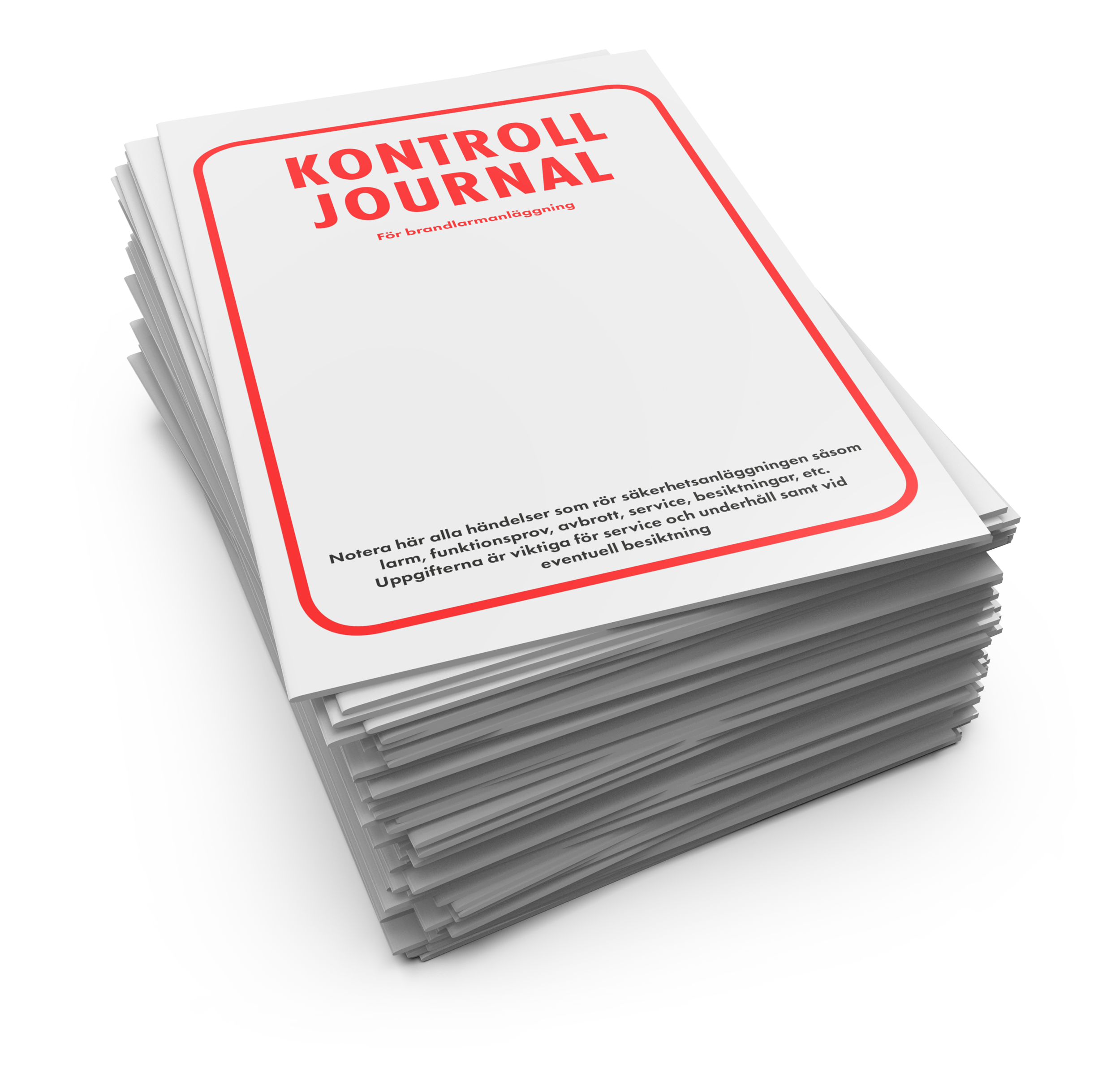 Kontrolljournal SBF 110:8