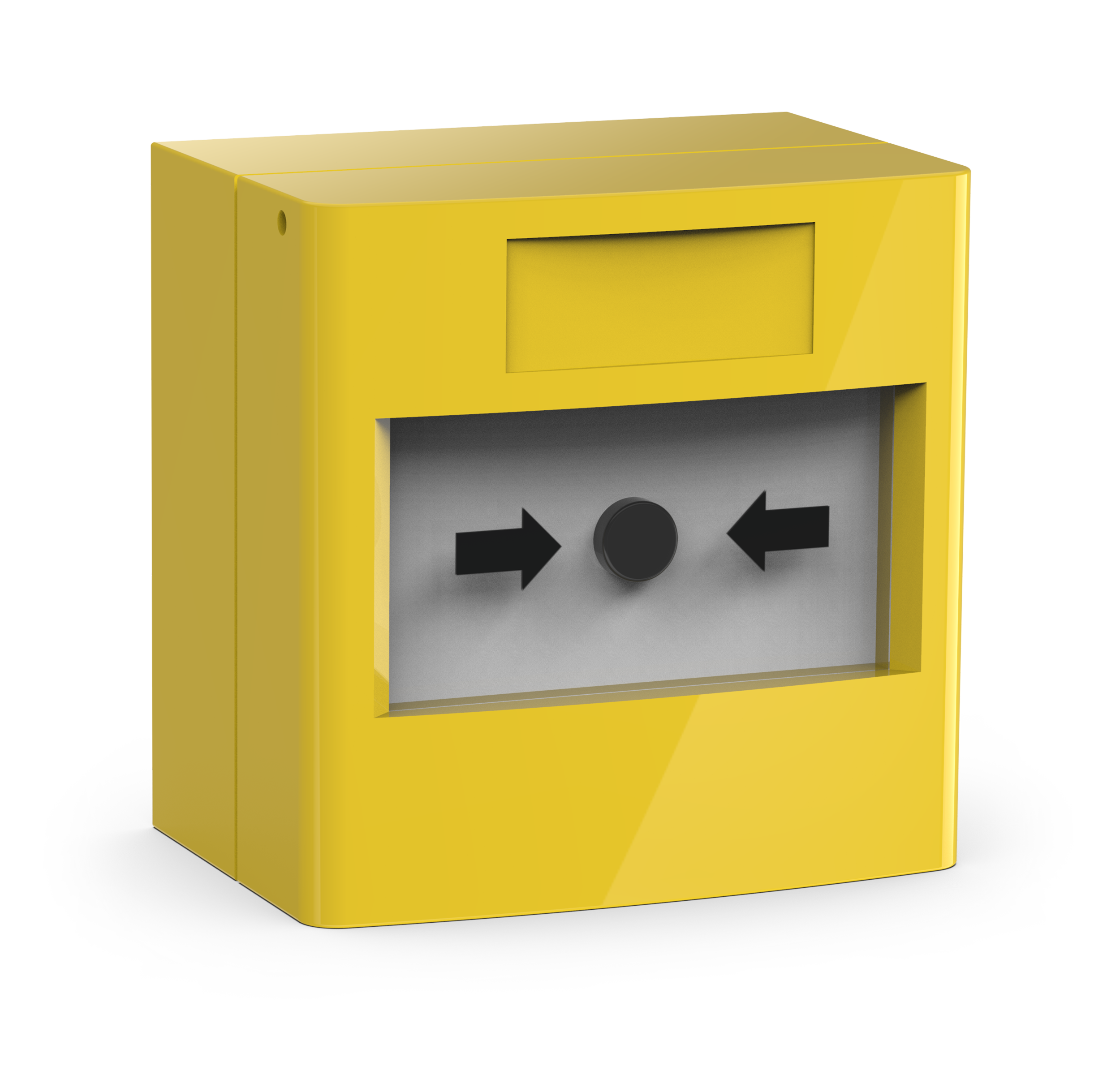 Larmknapp Gul 2xNO/NC