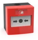 Larmknapp IP67 Brandlarm (460 / 680 ohm)
