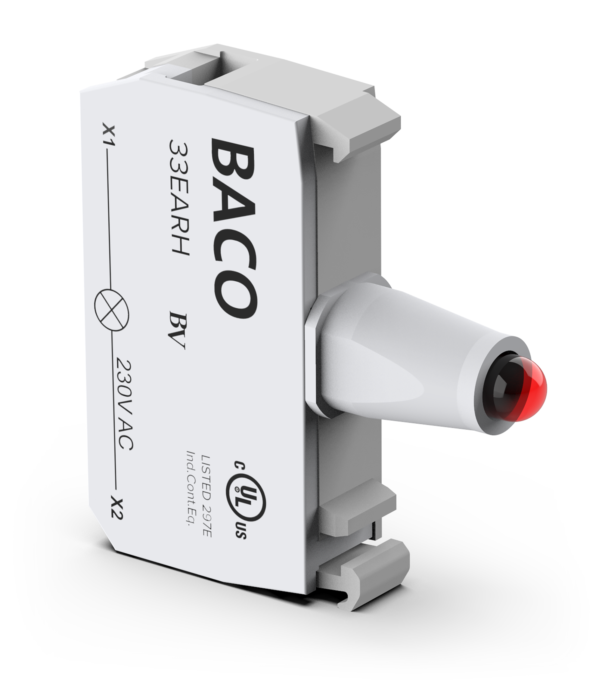 LED-modul röd 230VAC