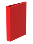 Pärm A3 Bred Rygg Röd