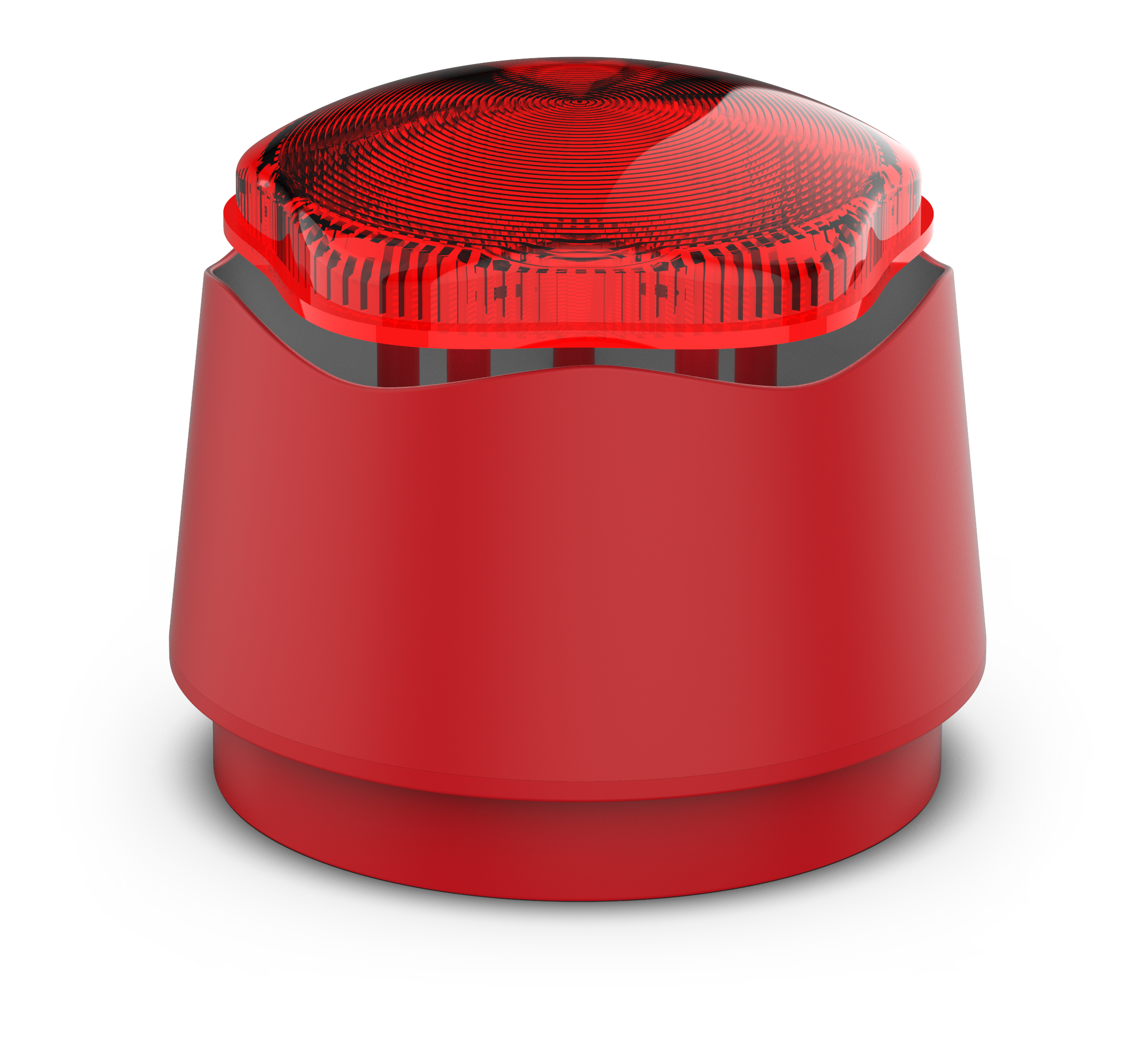 Larmdon Blixt/Sirén LED Röd