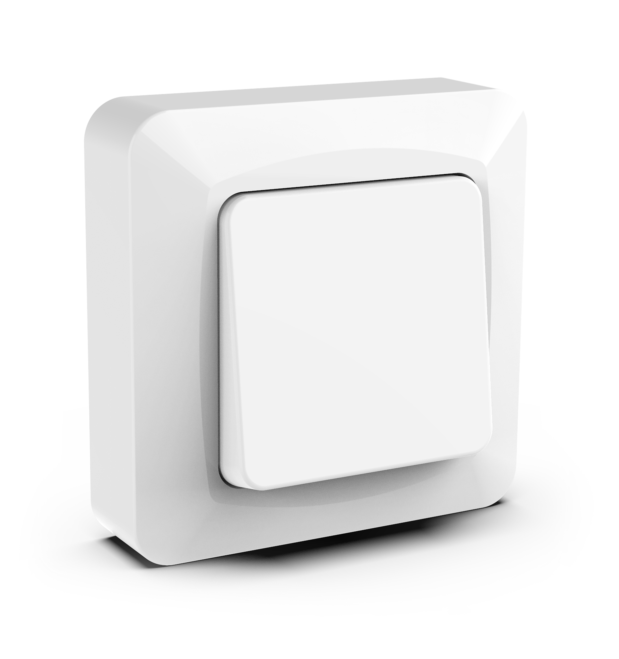 Utanpåliggande Tryckknapp