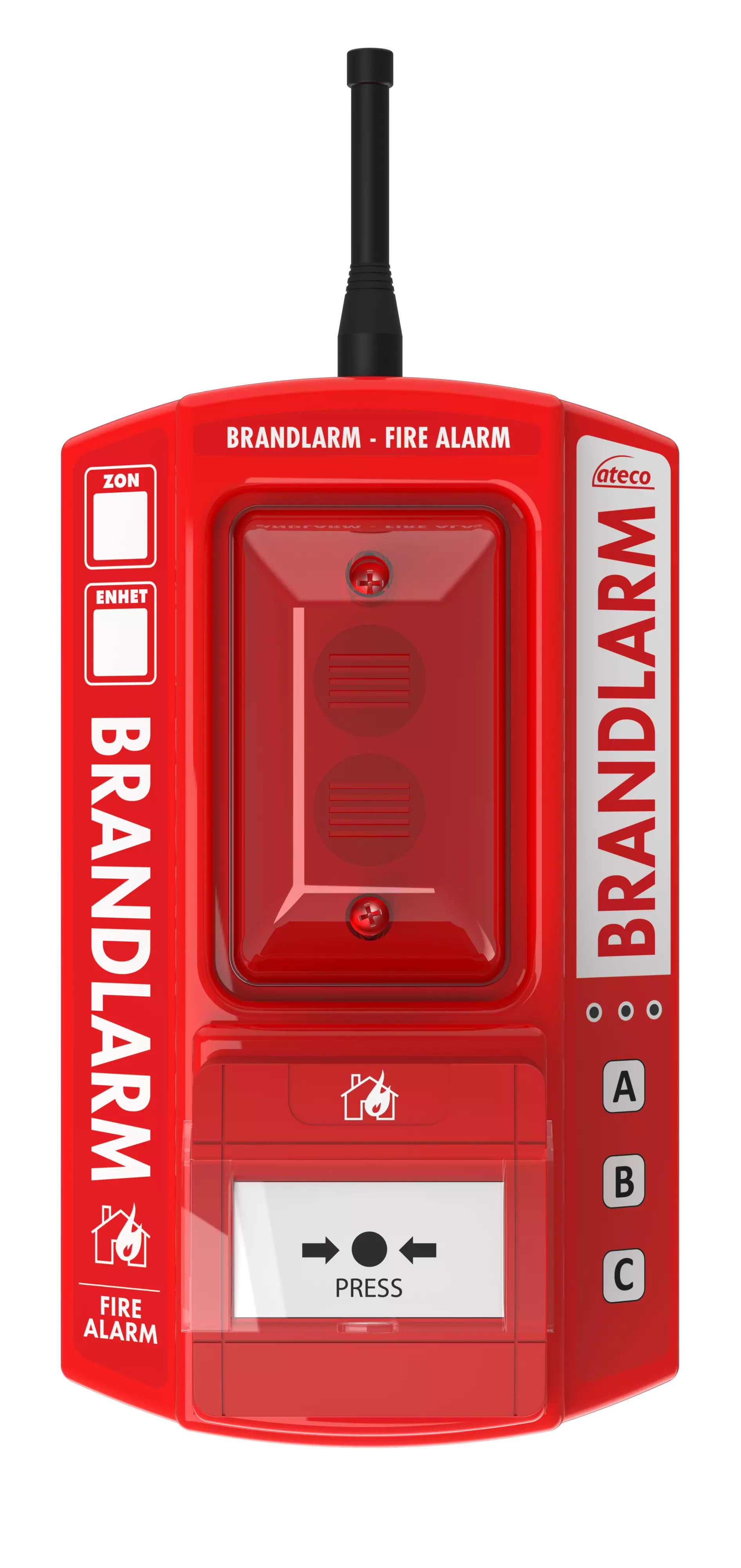 Bygglarm Larmknapp & Larmdon