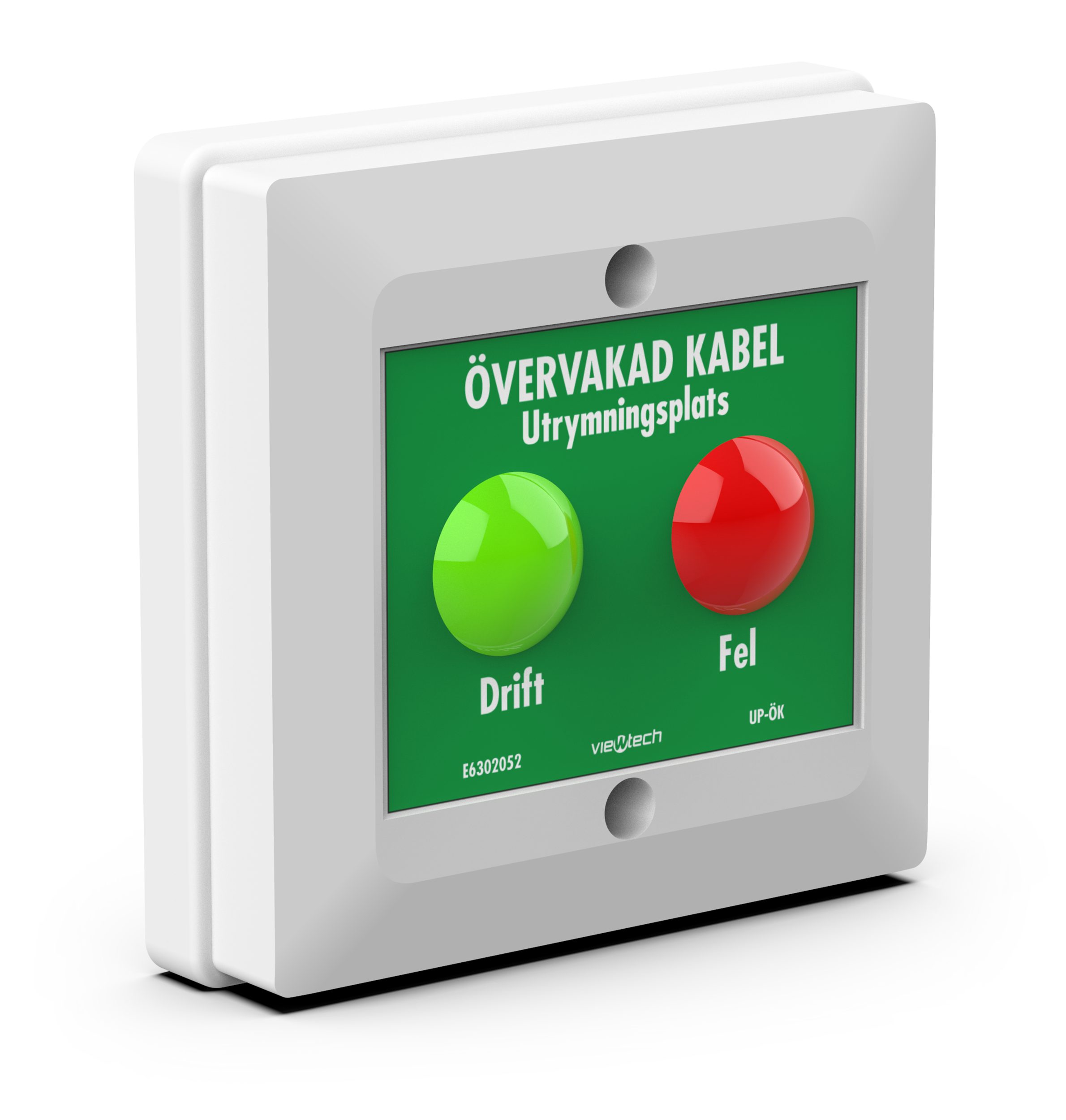 Kabelövervakning för utrymningsplats kit.