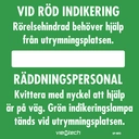 Skylt - Information Utrymningsplats 120x120