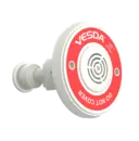 Samplingspunkt 6 mm vit