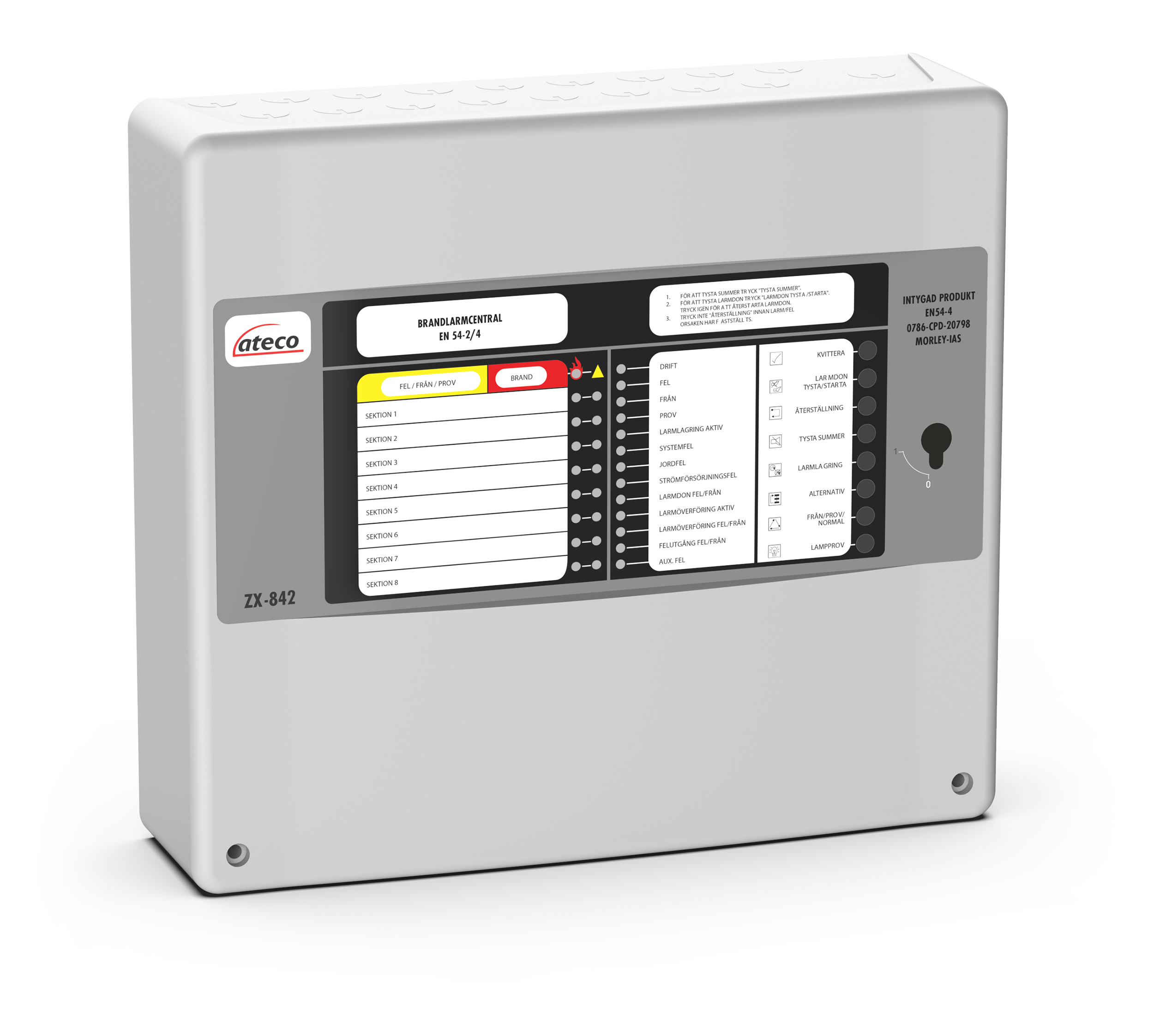 Konventionellt Brandlarm