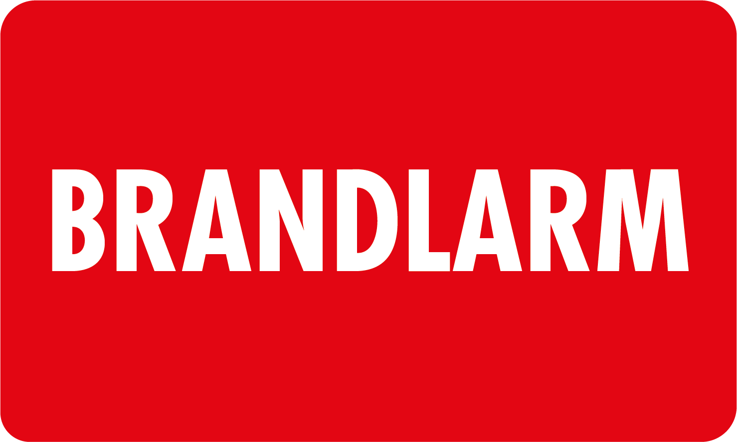 Dekal Brandlarm 25x15 - 48/ark