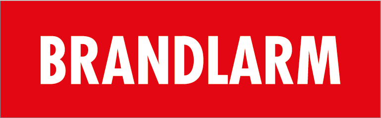 Dekal Brandlarm 65x20 - 18/ark