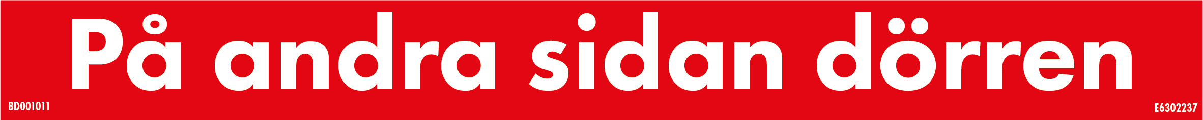 Dekal På andra sidan dörren