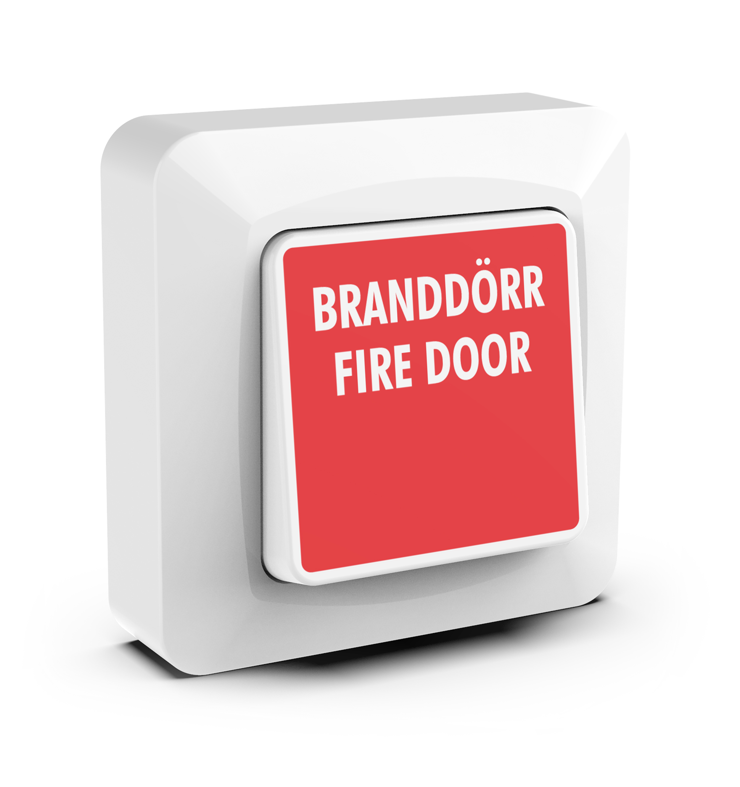 DEKAL BRANDDÖRR/FIRE DOOR