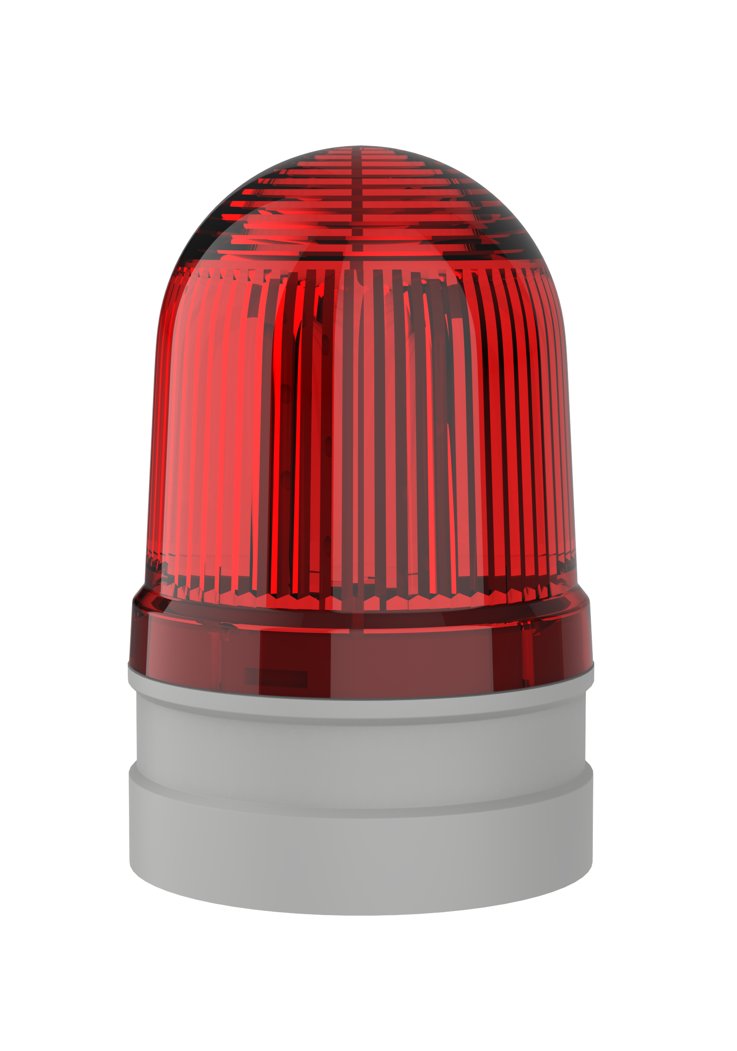 Roterande blixtljus Röd 85 mm
