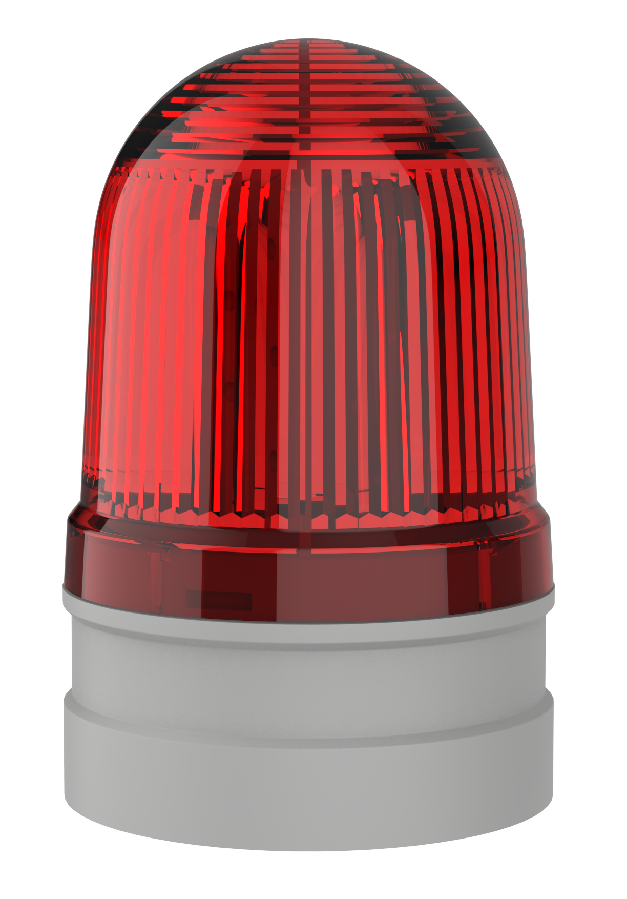 Roterande blixtljus Röd 120 mm