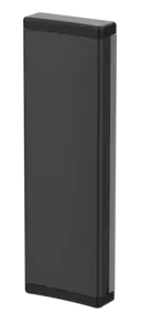 Armbågskontakt Svart Aluminium