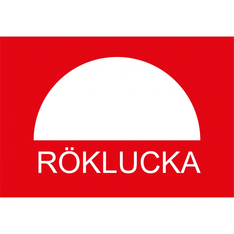 Dekal 108x77 mm röd