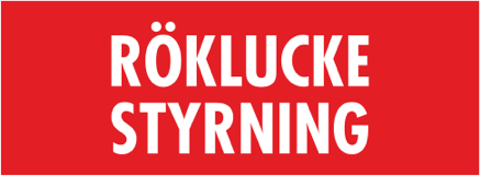 Dekal rökluckestyrning 41x15 - 10/ark