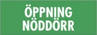 Dekal Öppning nöddörr