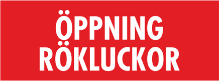 Dekal Öppning Rökluckor 41x15 - 10/ark