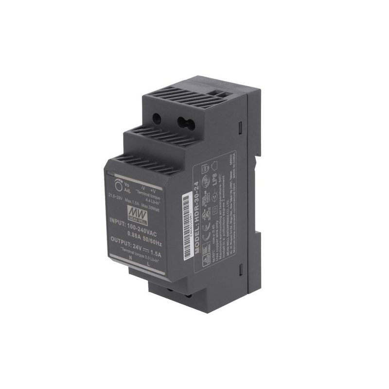 Likriktare 24VDC / 1,5A