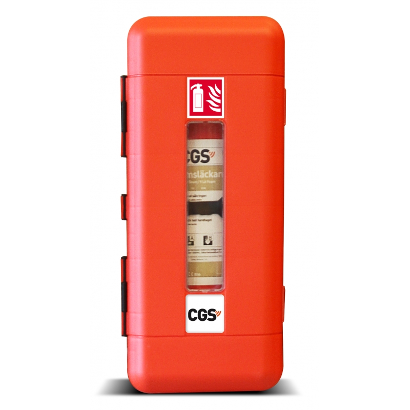 Brandsläckarskåp 6-9 L