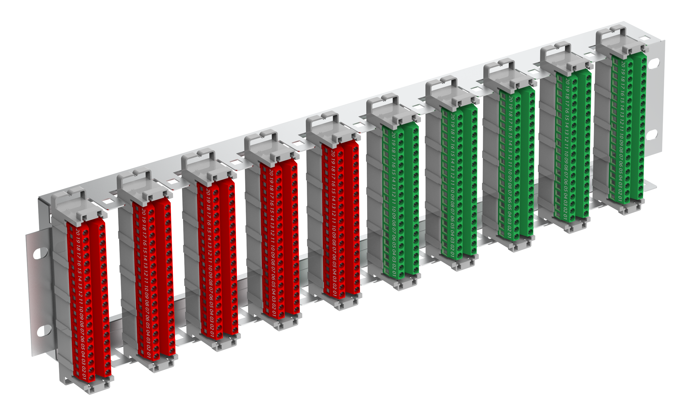 Plinthållare för 19" Rack 20 M