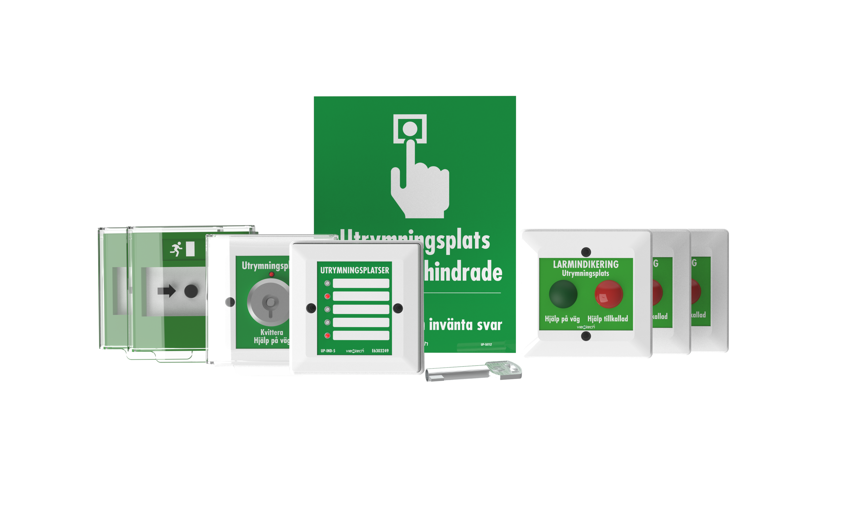 Utrymningsplats Kit 2 Platser