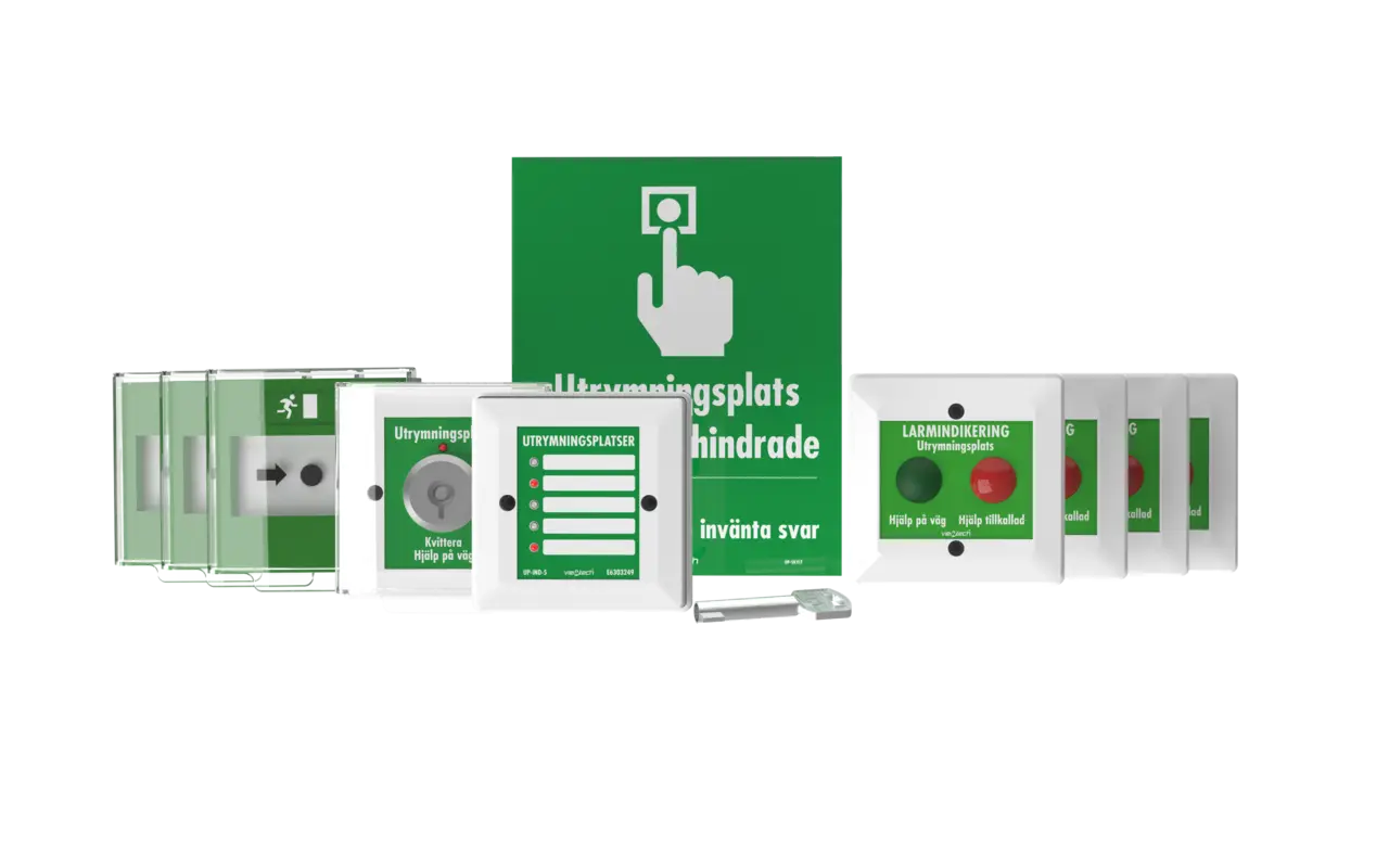 Utrymningsplats Kit 3 Platser