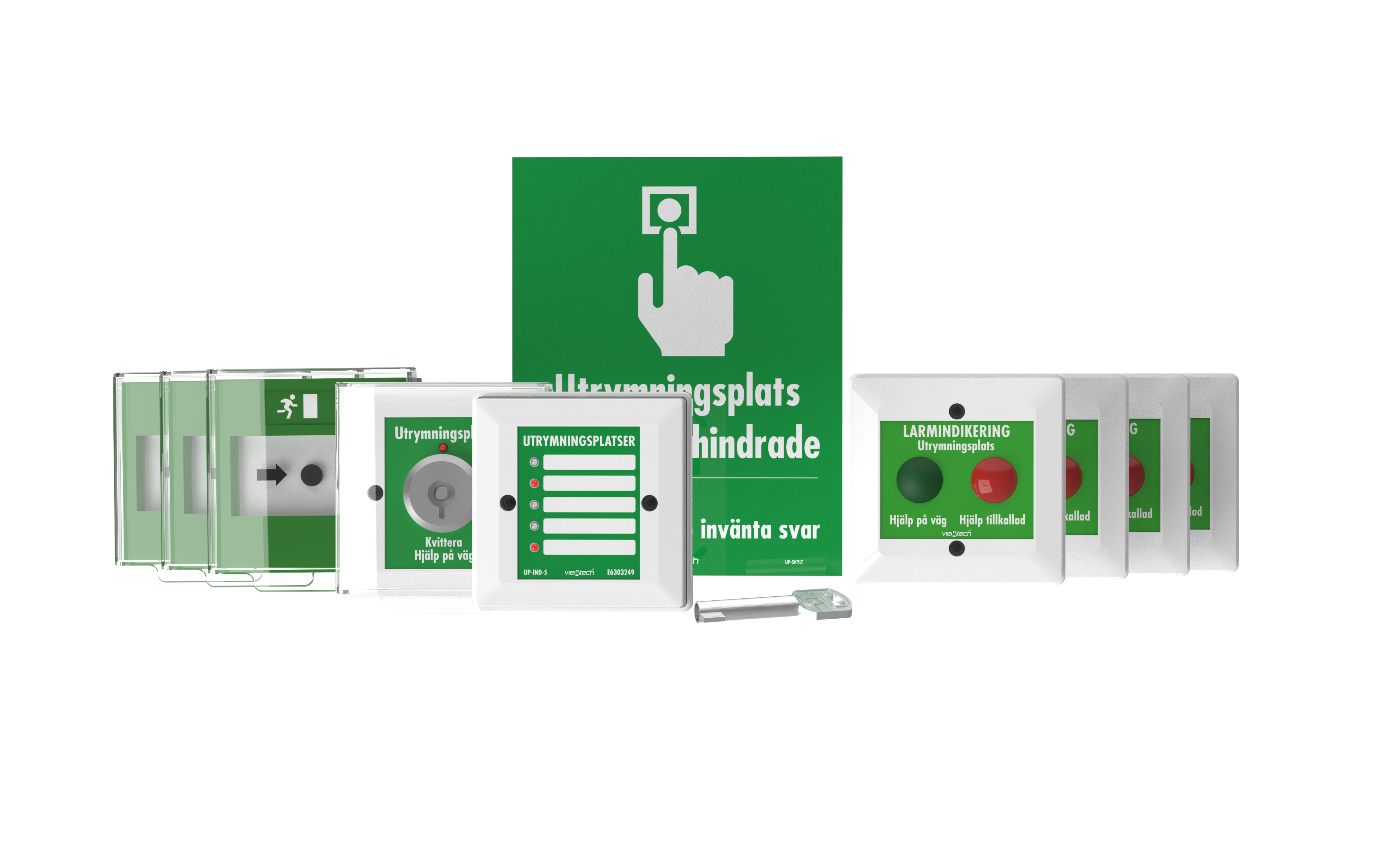 Utrymningsplats Kit 3 Platser