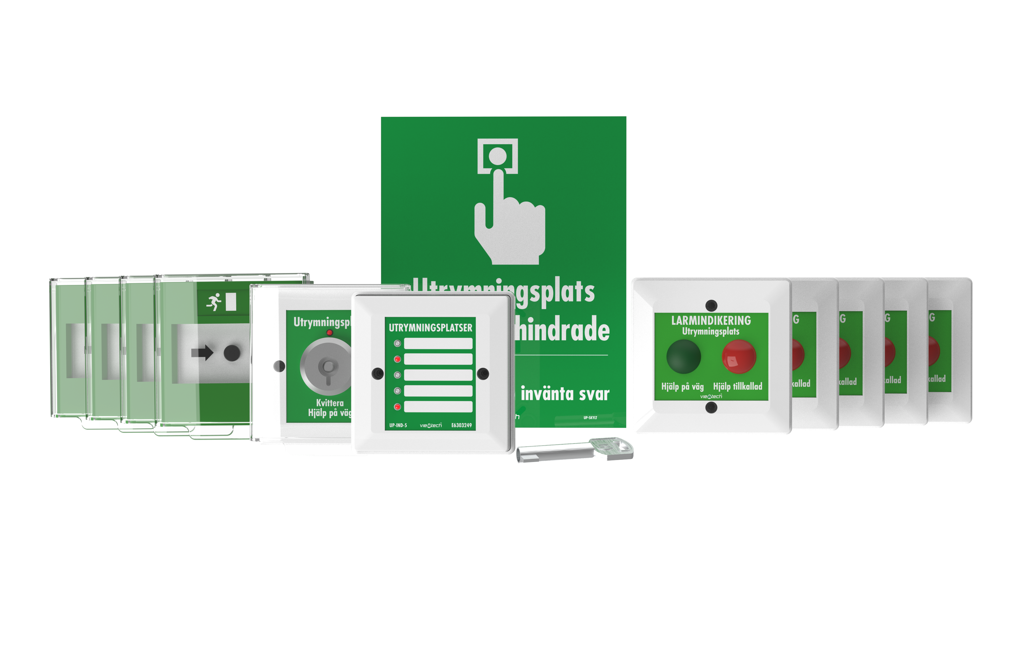 Utrymningsplats Kit 4 Platser