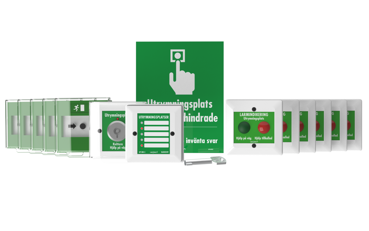 Utrymningsplats Kit 5 Platser