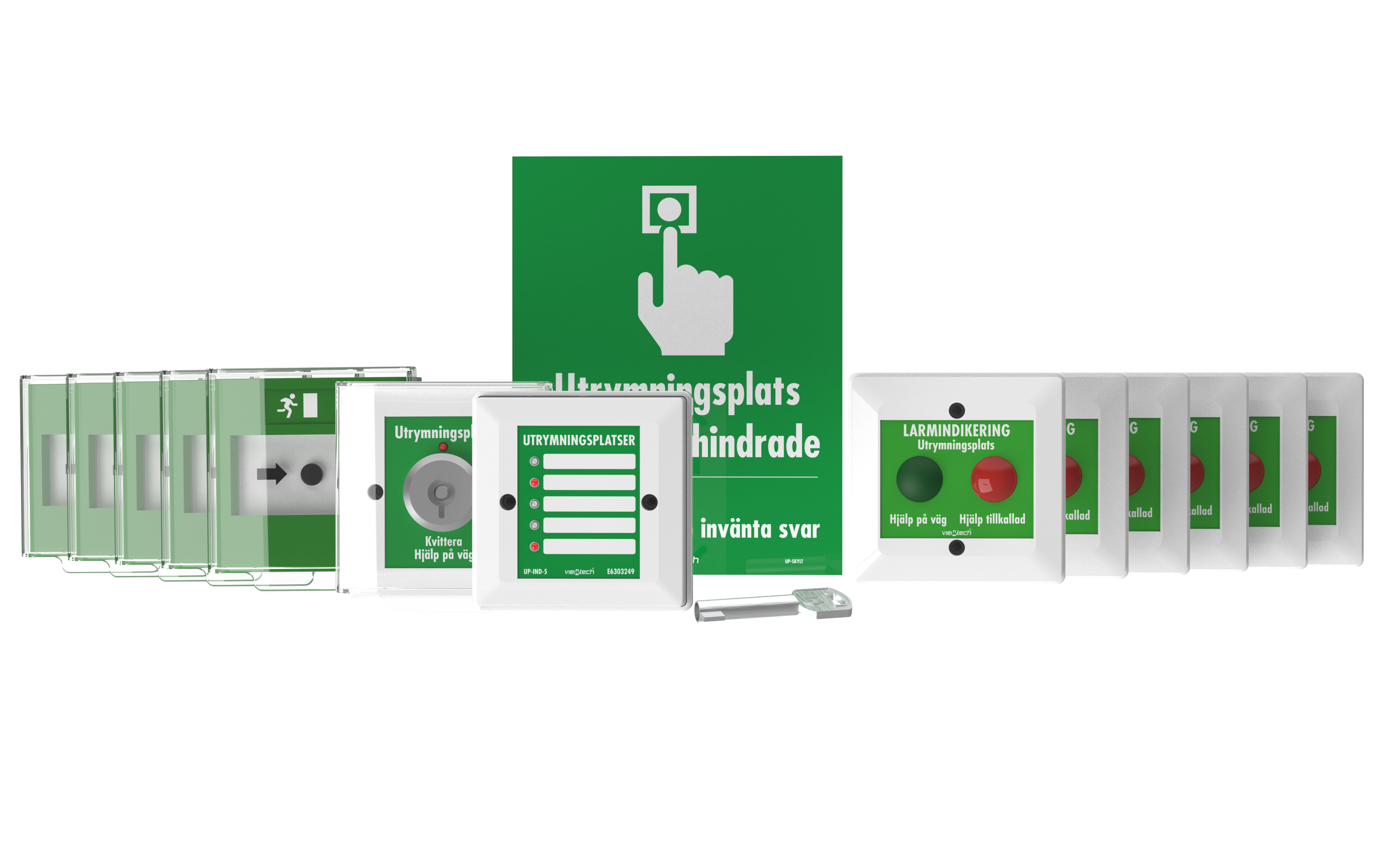 Utrymningsplats Kit 5 Platser