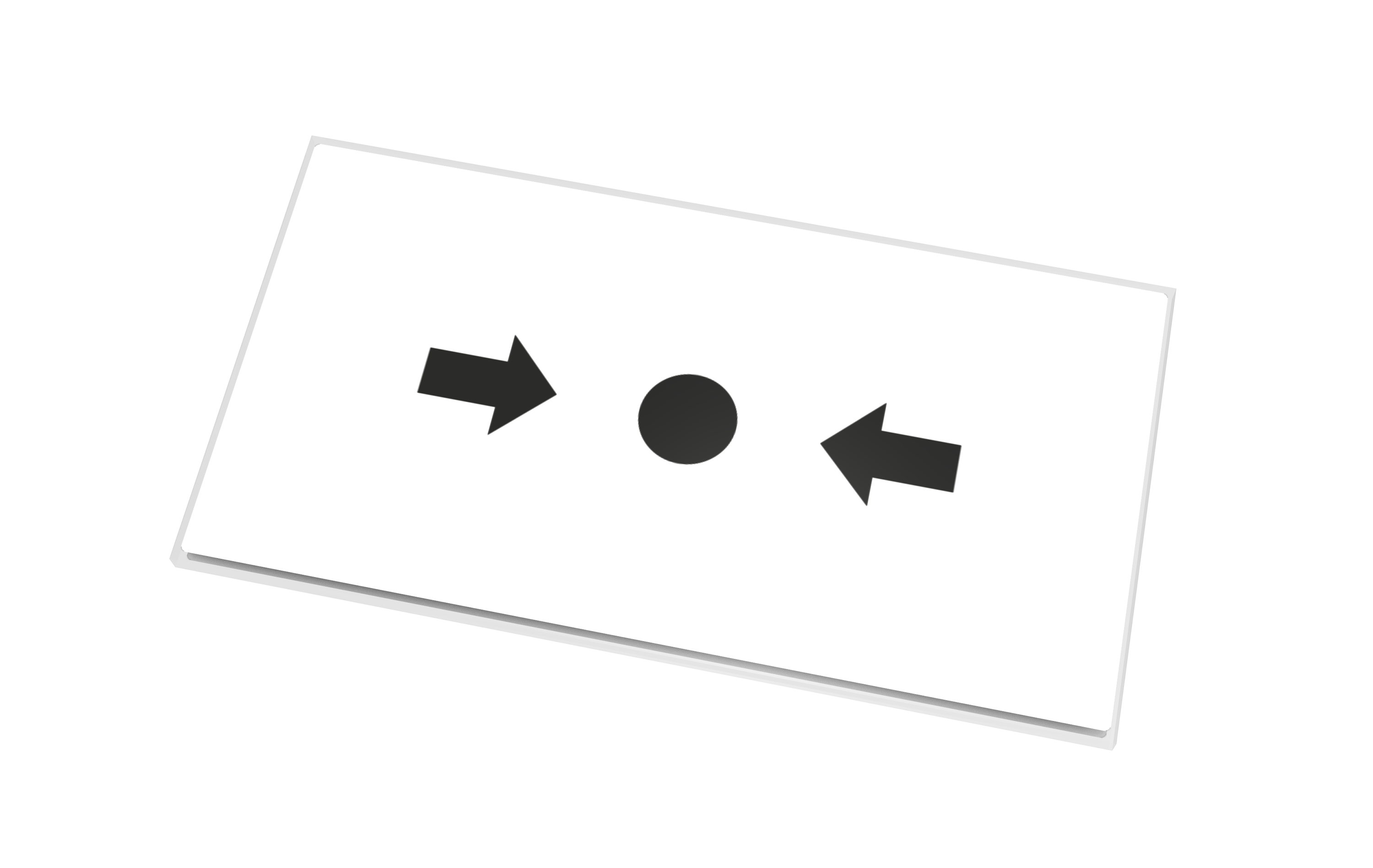 Reservglas Larmknapp KAC