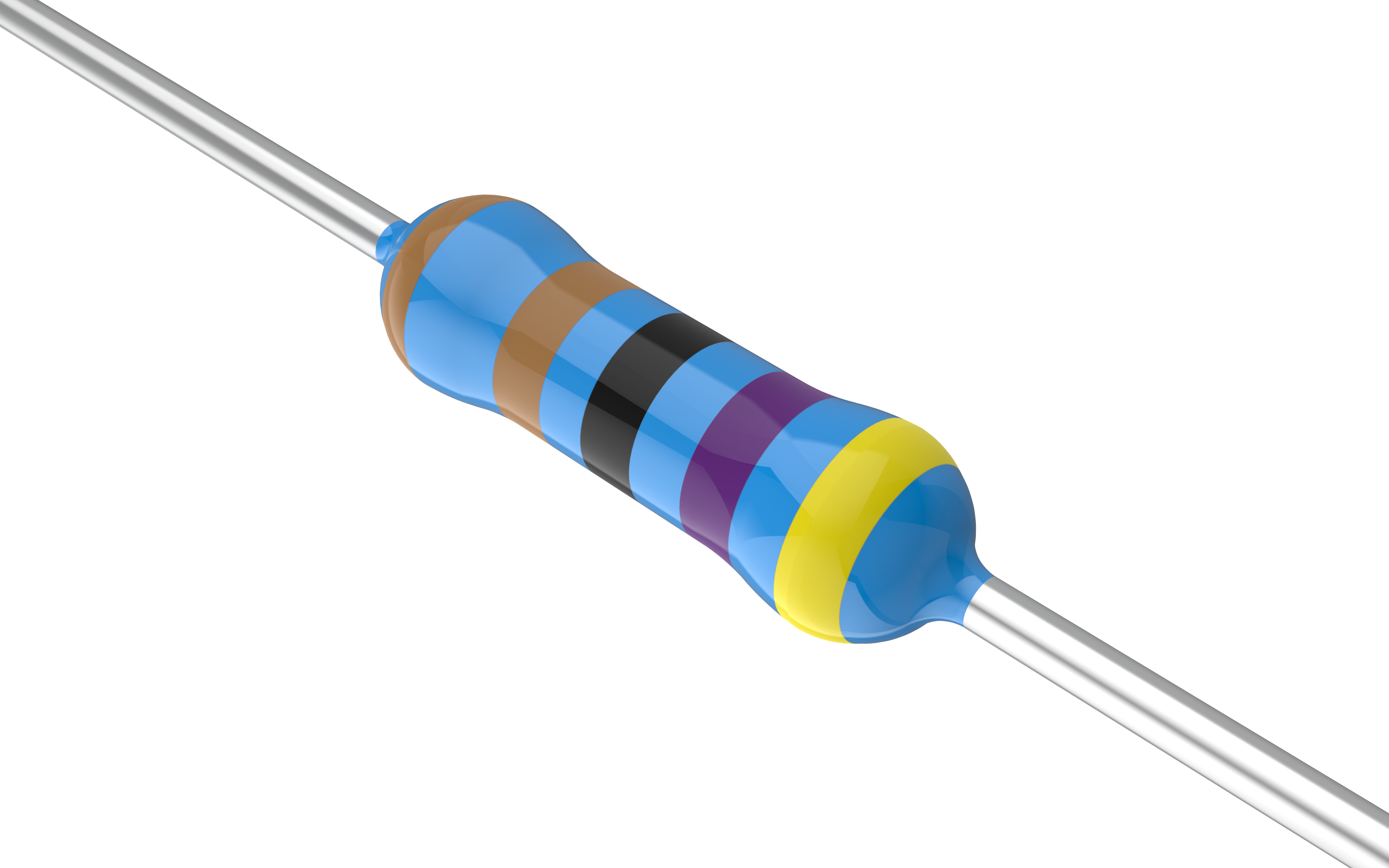 Motstånd 4,7 kOhm 0,25W 10-Pack