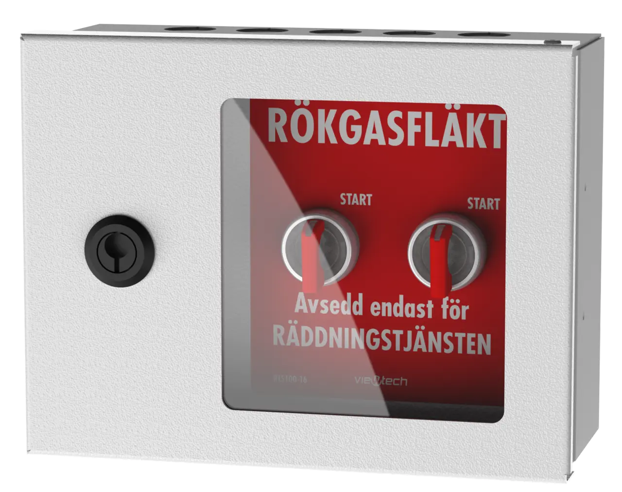Manöverskåp Rökgasfläkt
