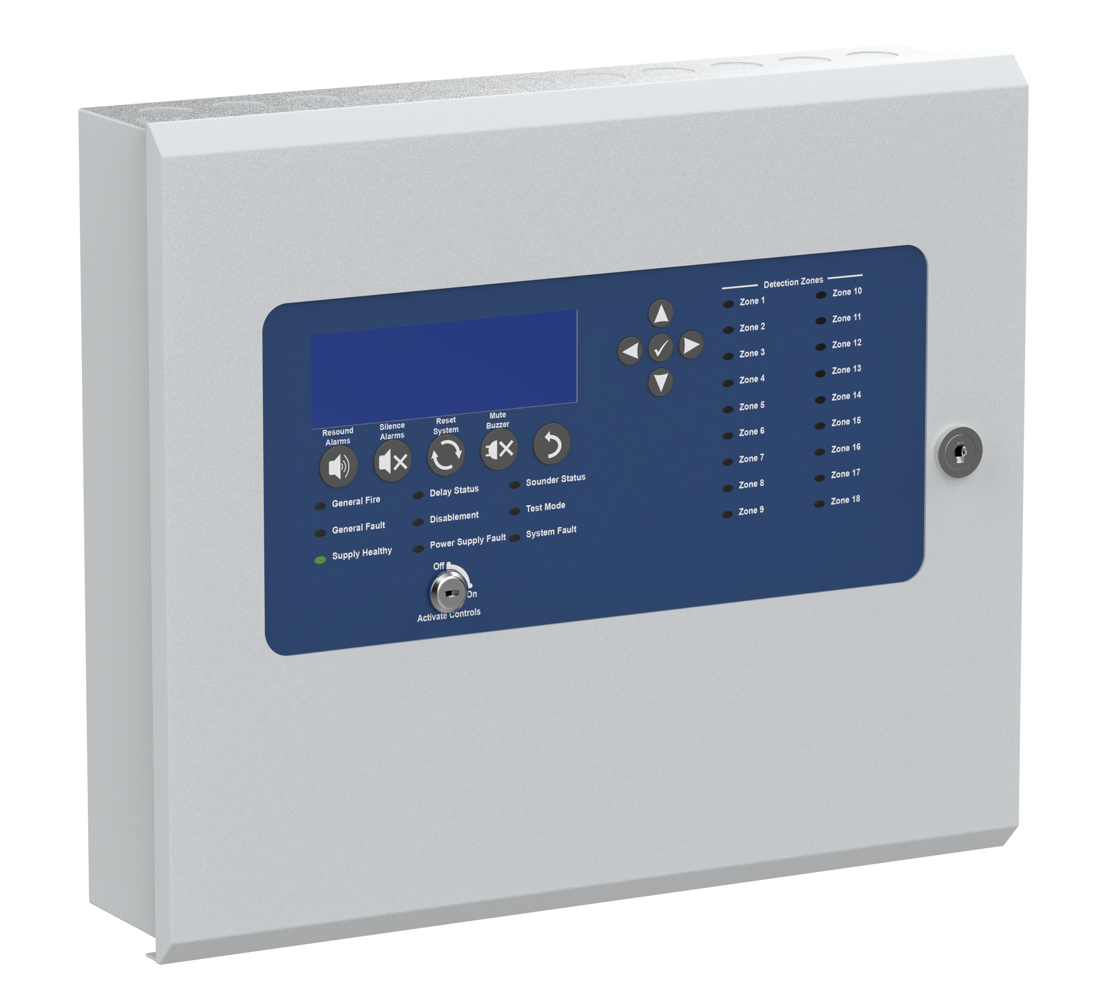 Esprit Adresserbar Brandlarmcentral 1-2 Slingor Argus Vega