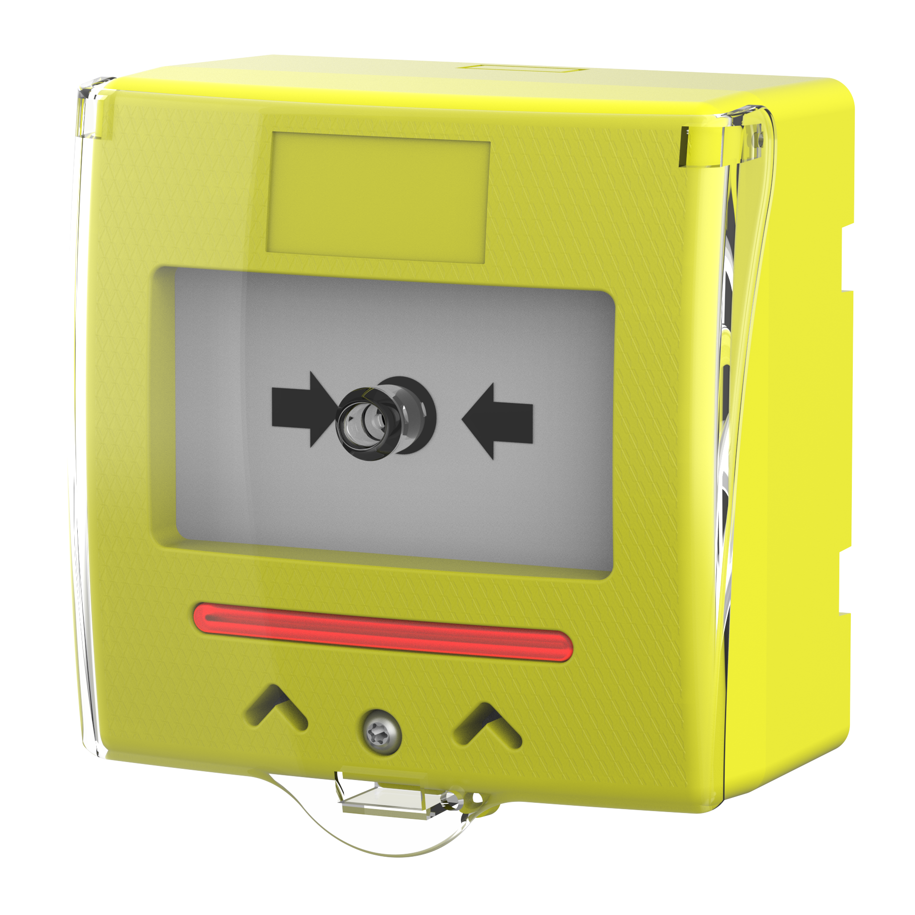 Larmknapp Gul med LED indikering & larmsignal