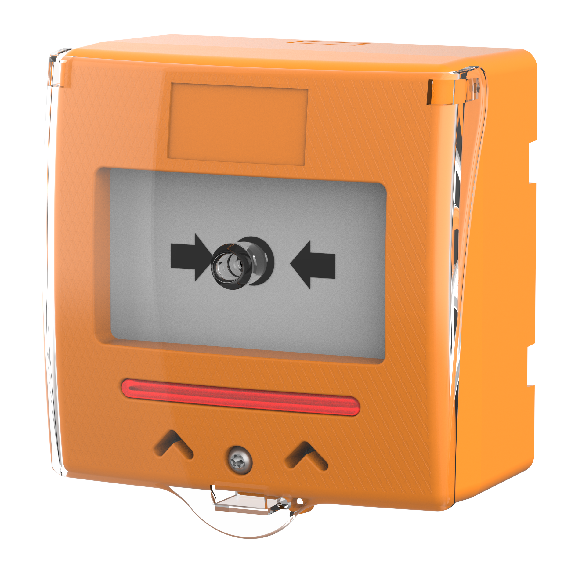 Larmknapp Orange med LED indikering & larmsignal