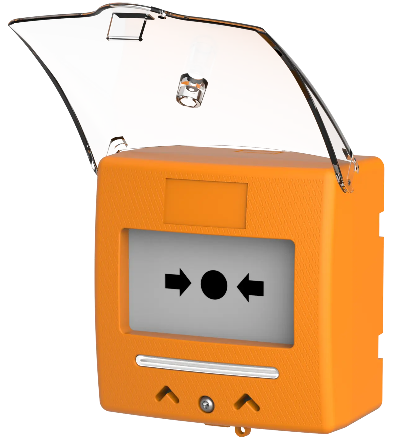 Larmknapp Orange med LED indikering & larmsignal
